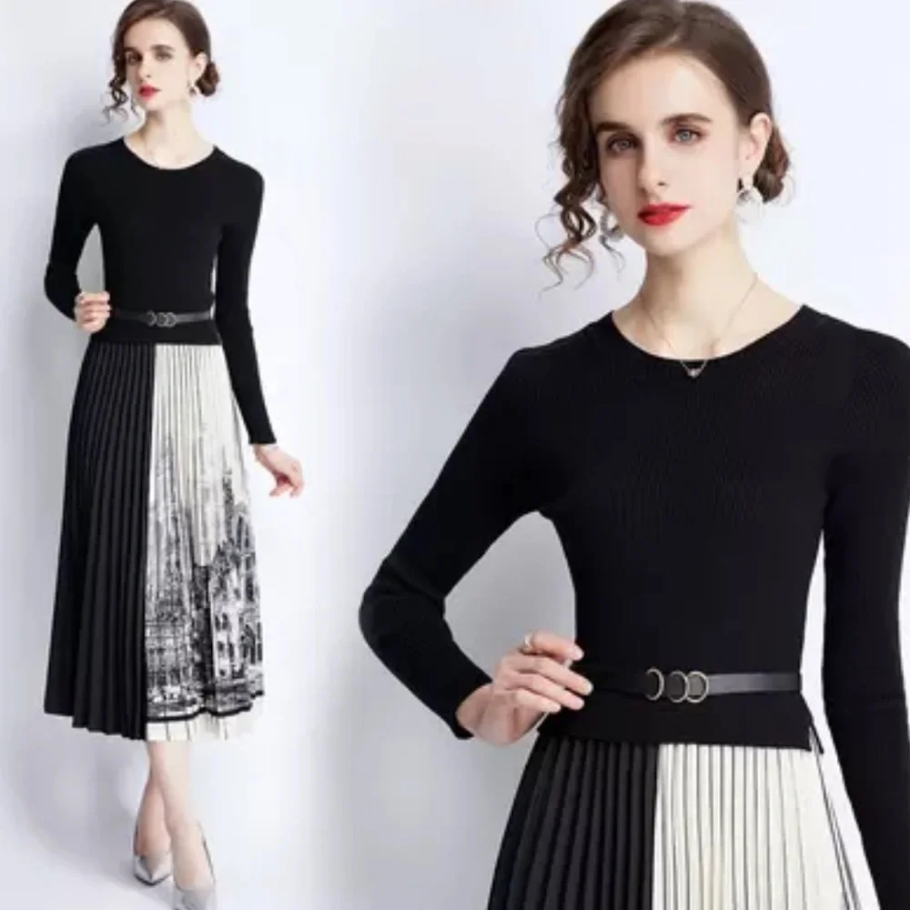 ❤️ The KIMORA full European Cityscape Dress - Picture 7 of 15